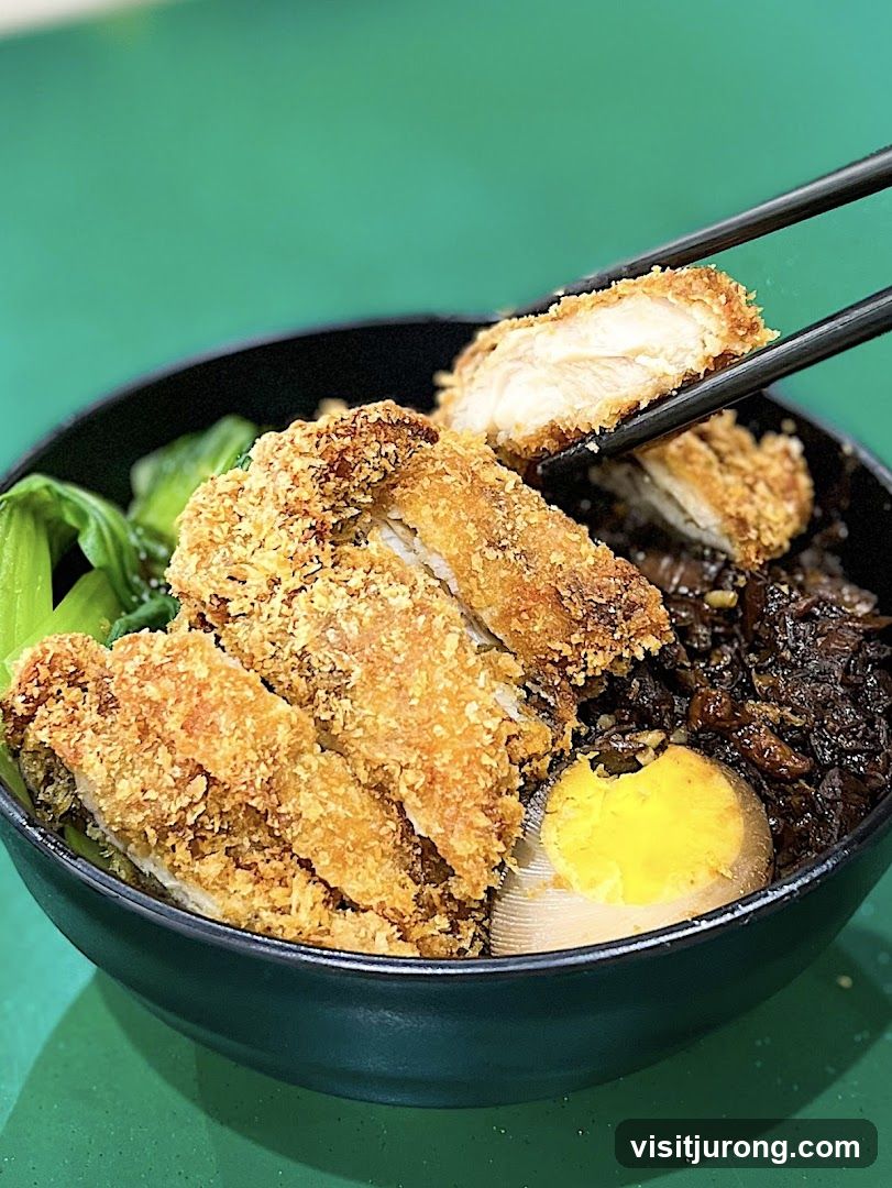 Fried Chicken Rice Bowl