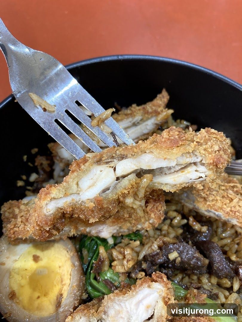 Fried Chicken Rice Bowl