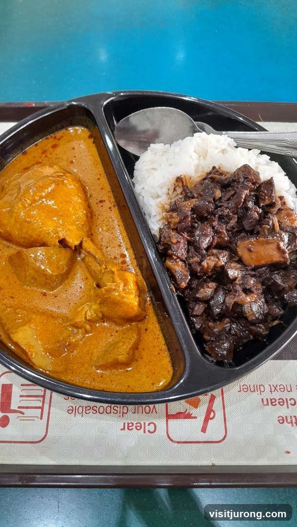 Curry Chicken and Rice Meal