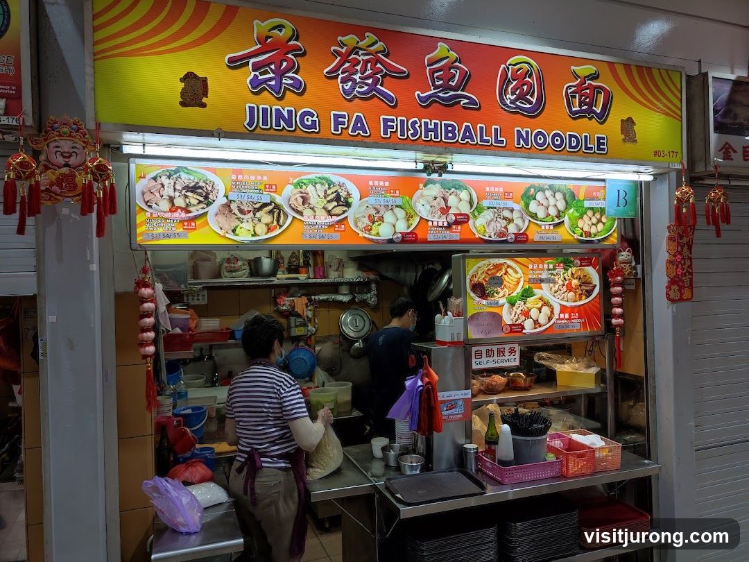 Jing Fa Fishball Noodle Stall