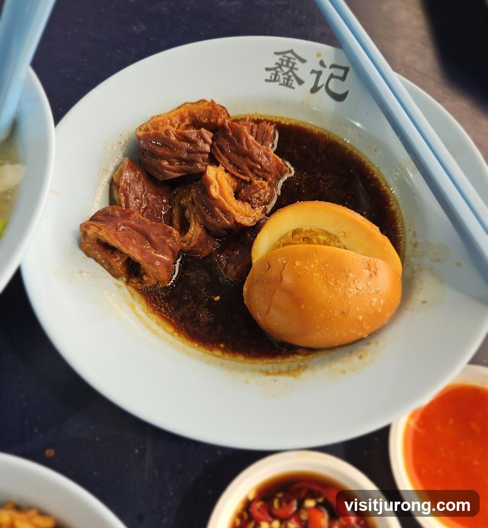 Braised Pork Belly and Egg