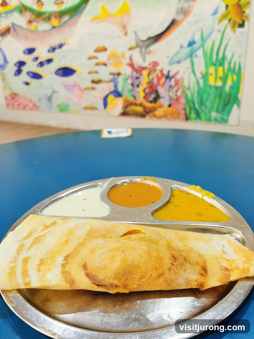 Dosa with Chutneys