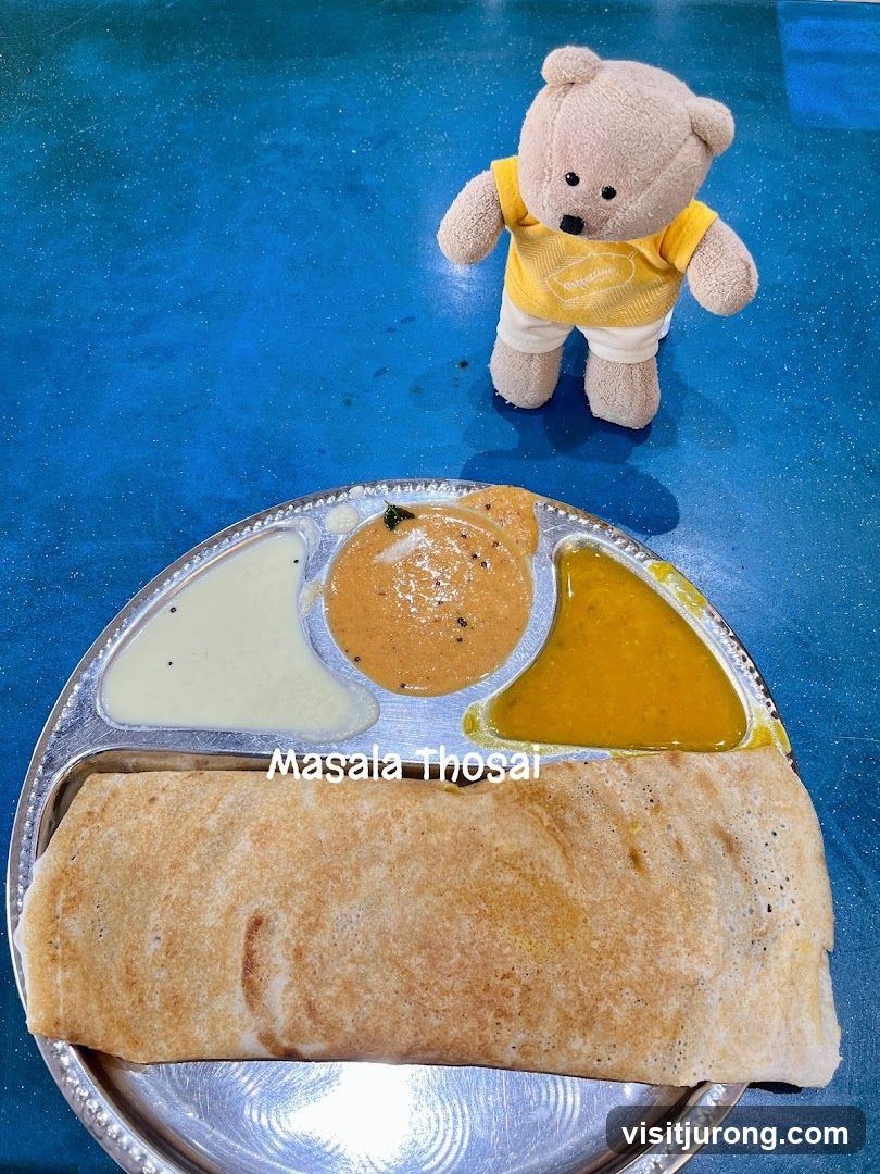 Masala Dosa with Accompaniments
