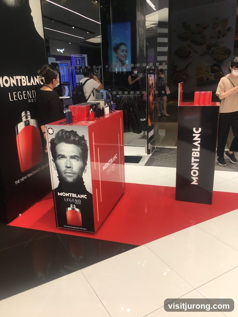 Montblanc Legend Red Display