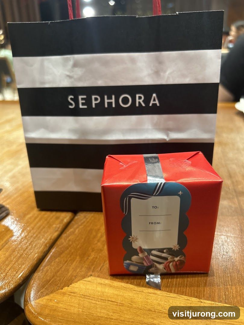 Sephora Shopping Bag and Gift