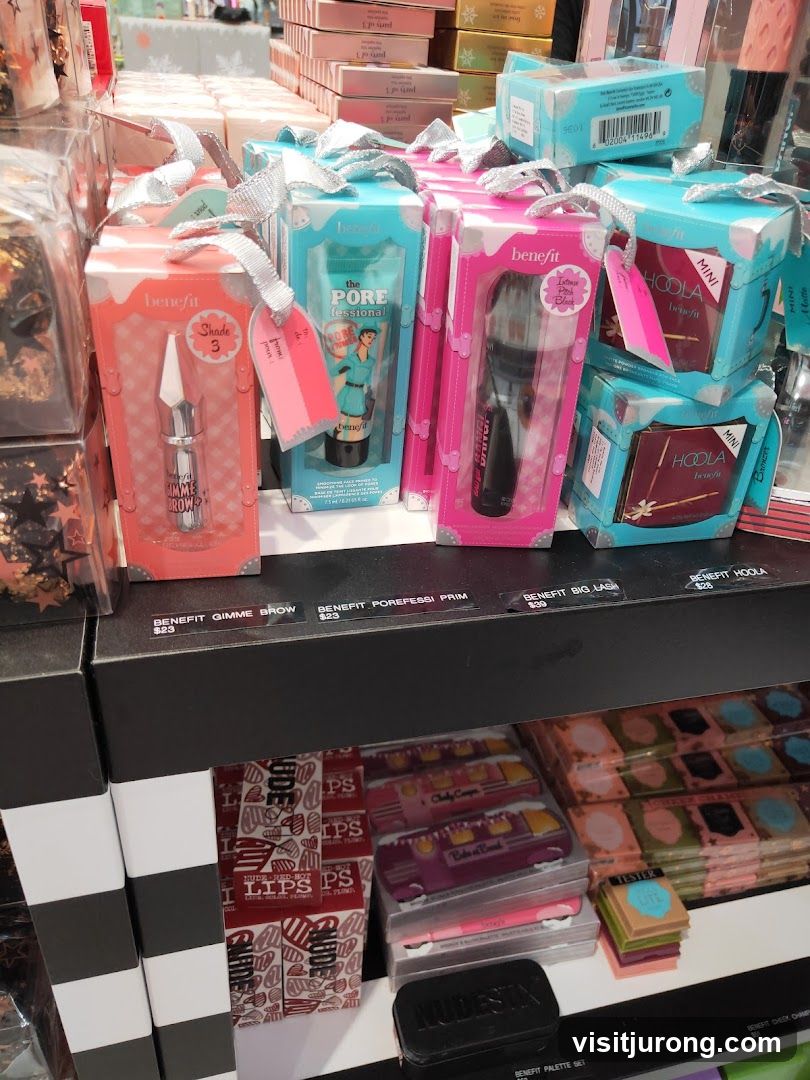 Benefit Cosmetics Display
