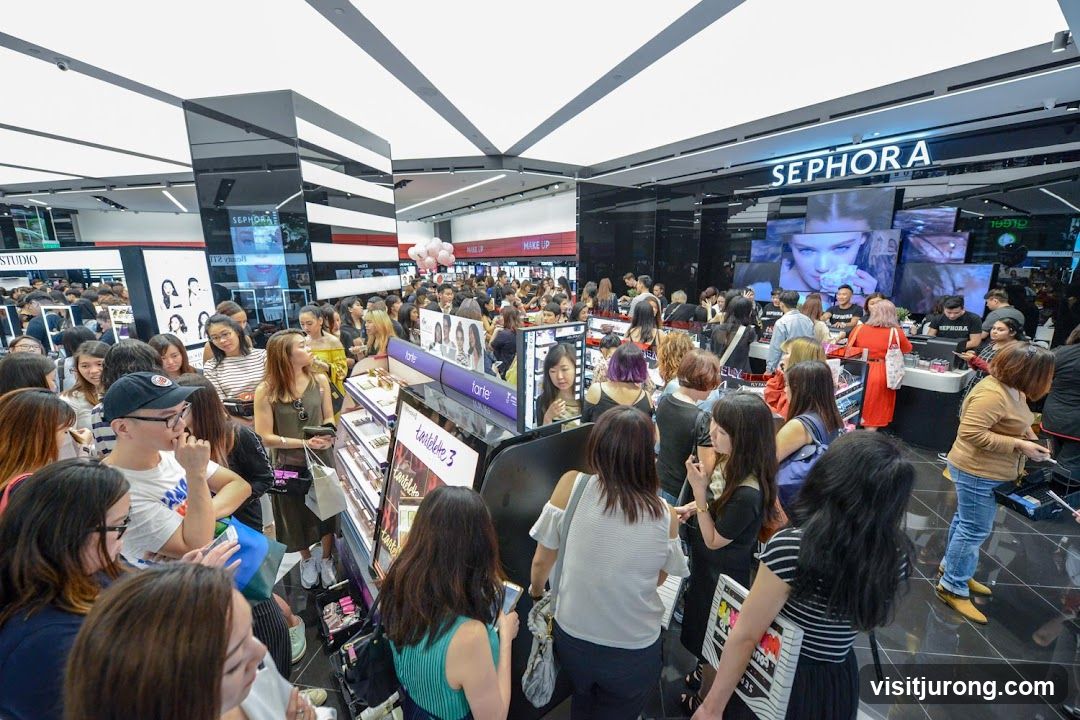 Busy Sephora Store