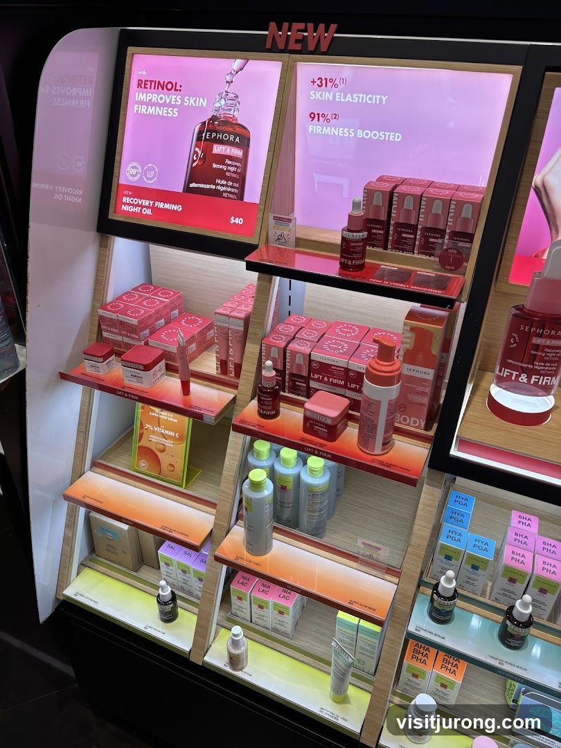 Sephora Skincare Display