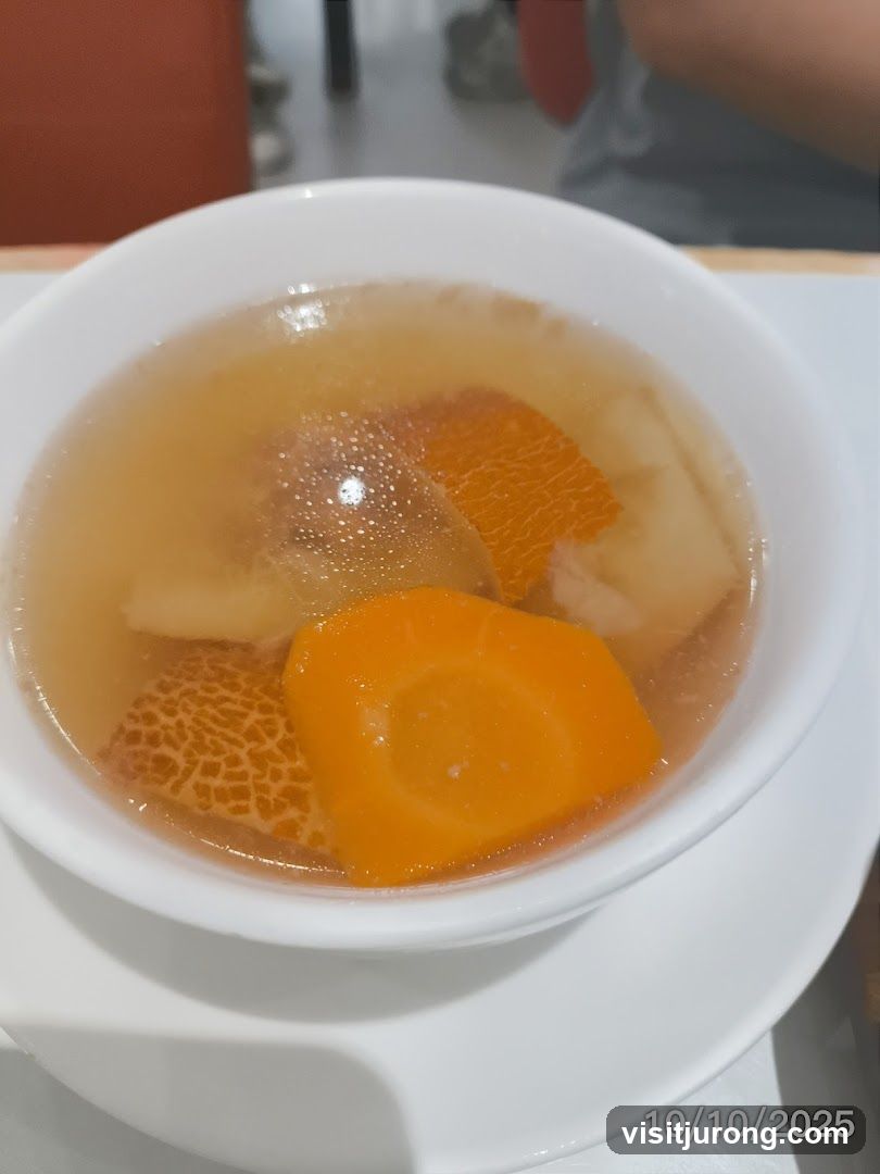 Soup with Carrots and Other Ingredients