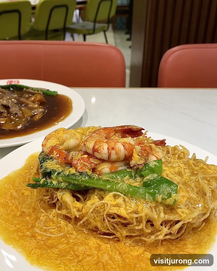 Shrimp and Noodles Dish