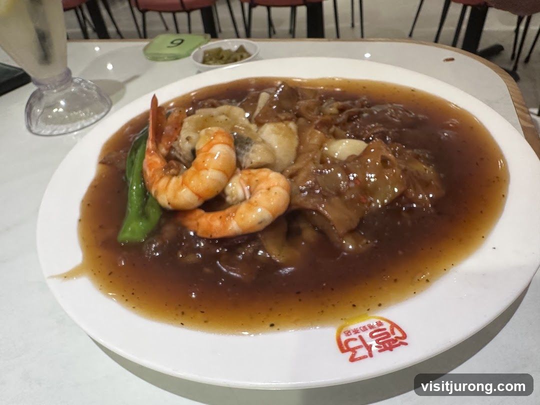 Seafood Dish with Gravy