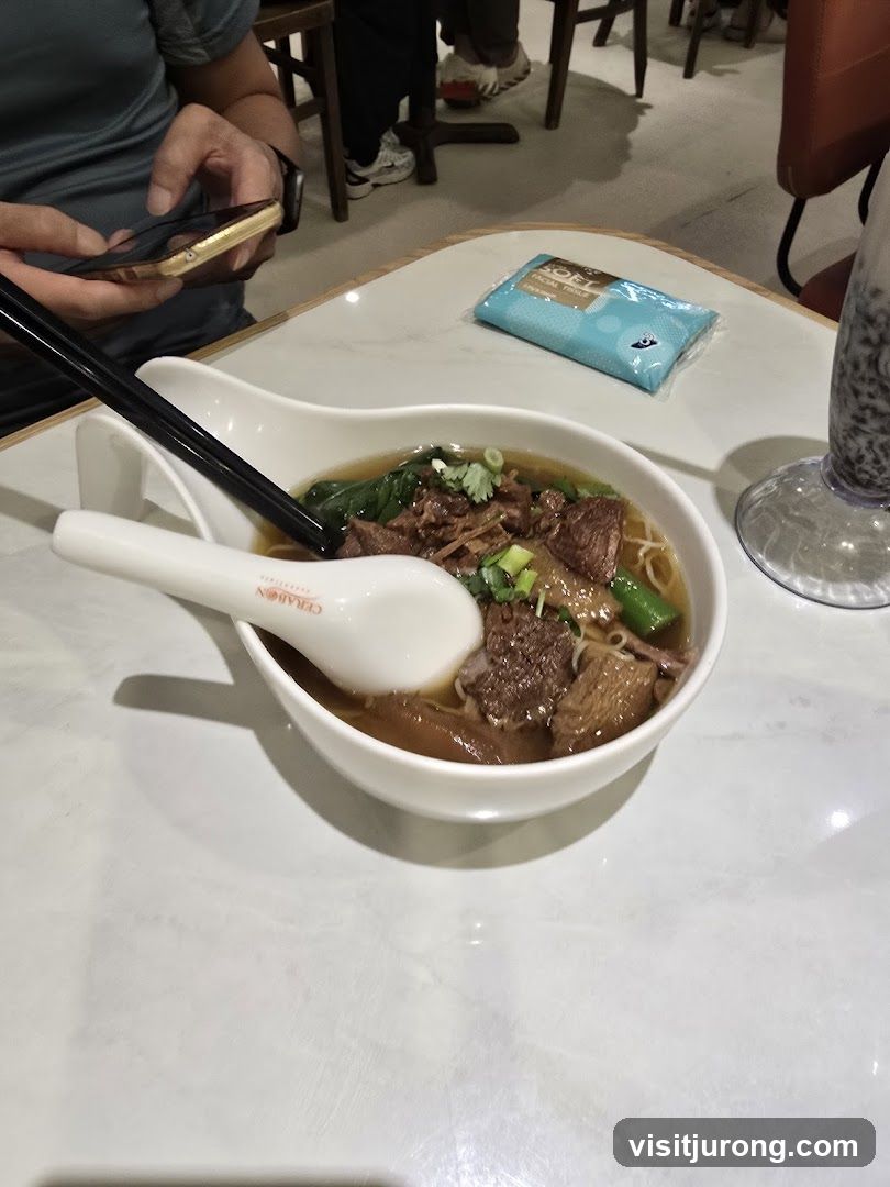 Beef noodle soup