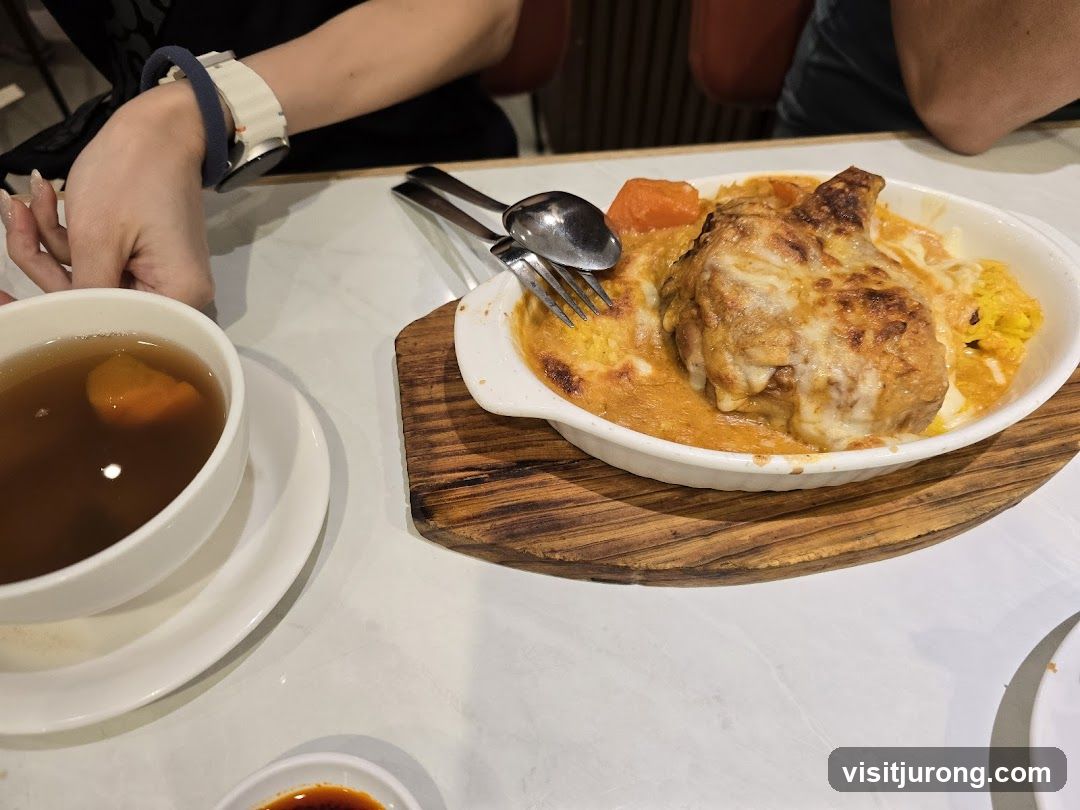 Baked Chicken Dish with Soup