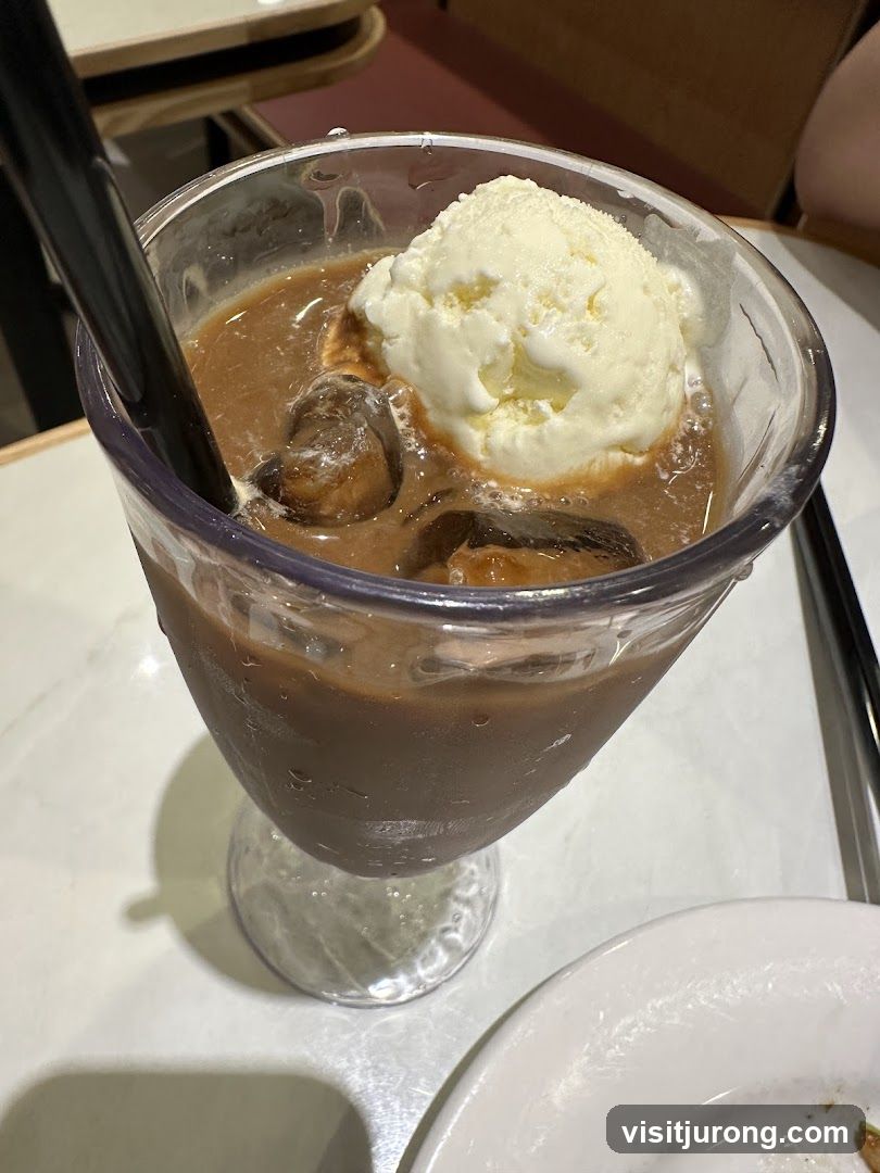 Iced Coffee with Ice Cream
