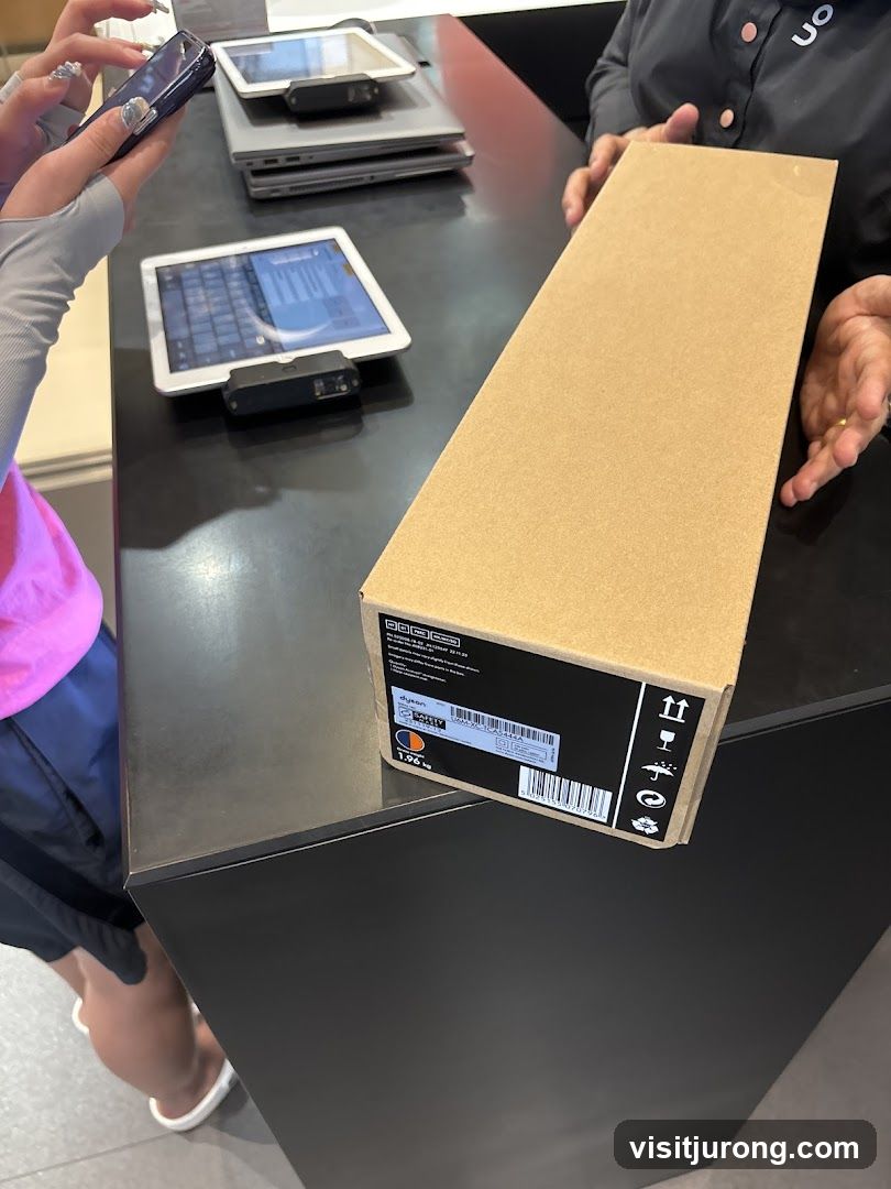Product Box on Counter