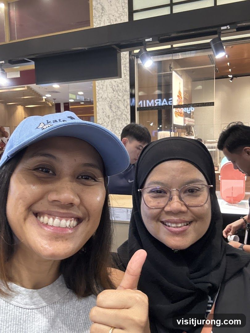 Two Women Posing for a Selfie