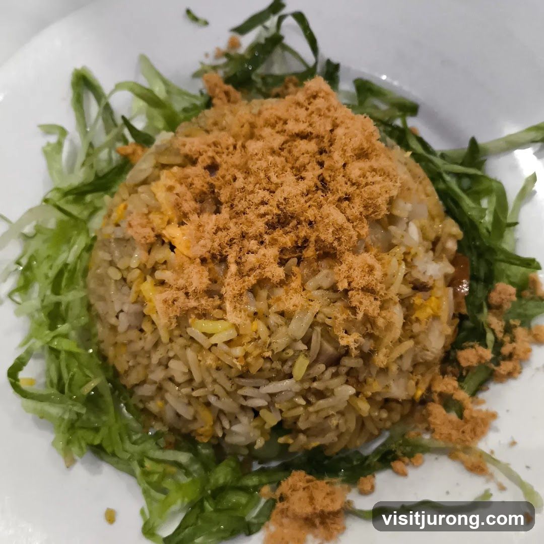 Fried Rice with Shredded Pork