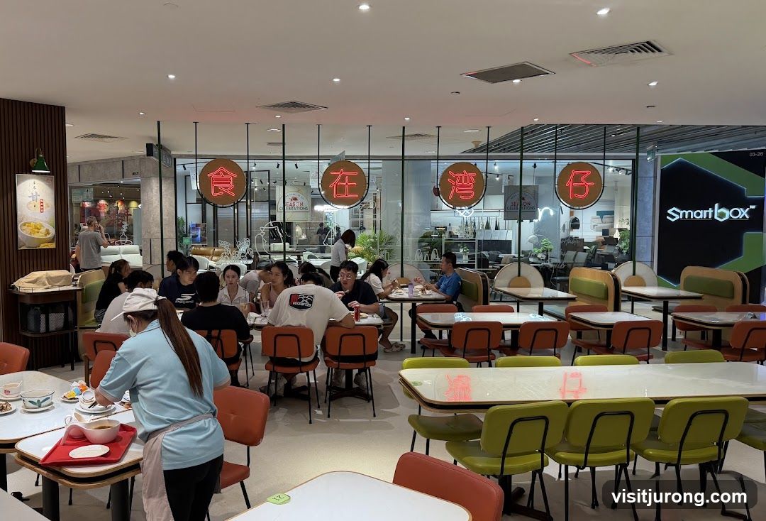 Restaurant Interior with Diners