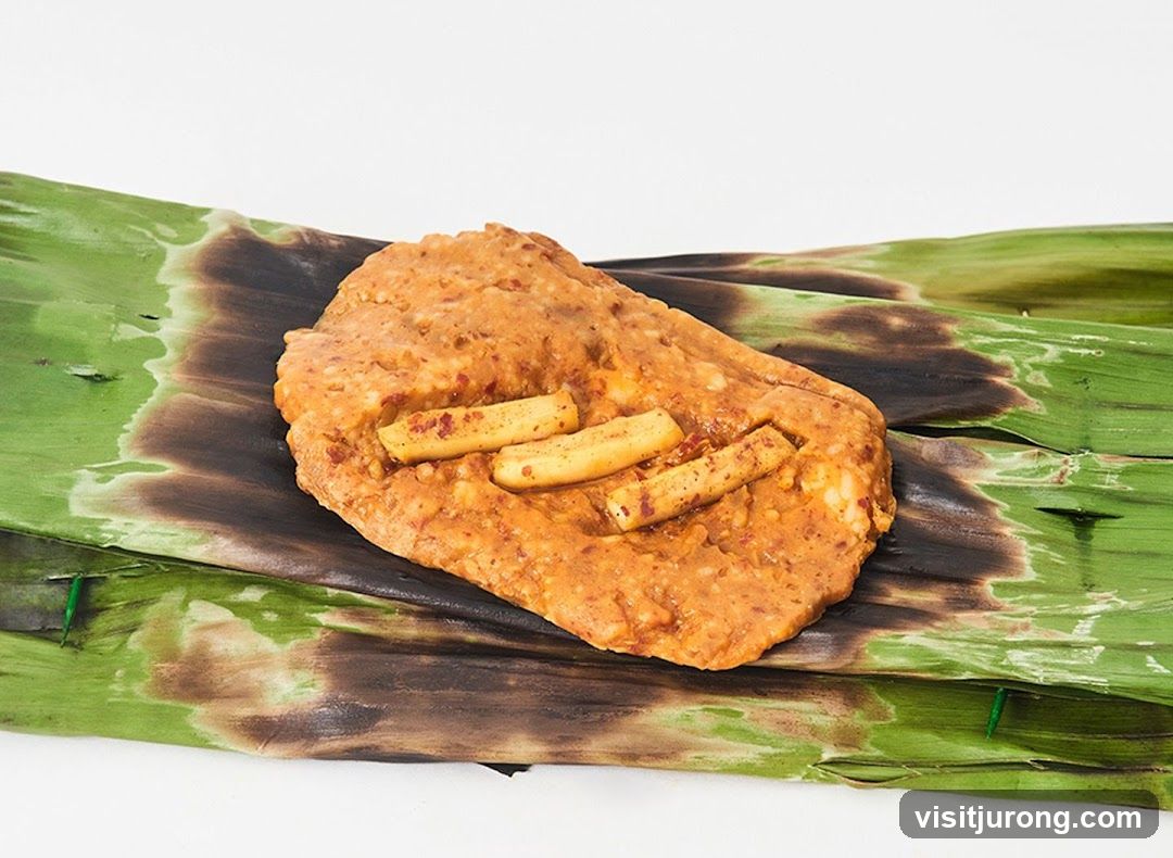 Grilled Fish Cake with Banana Leaf