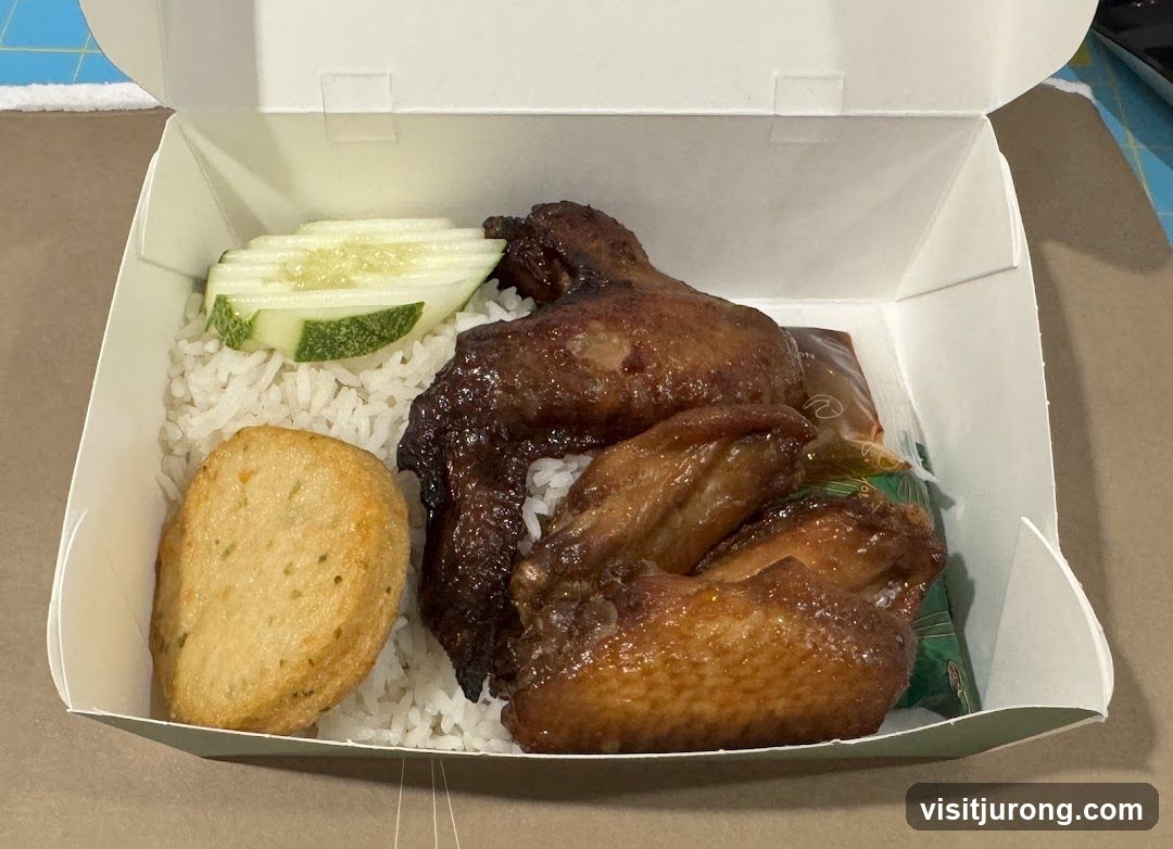 Chicken Wings Rice Box