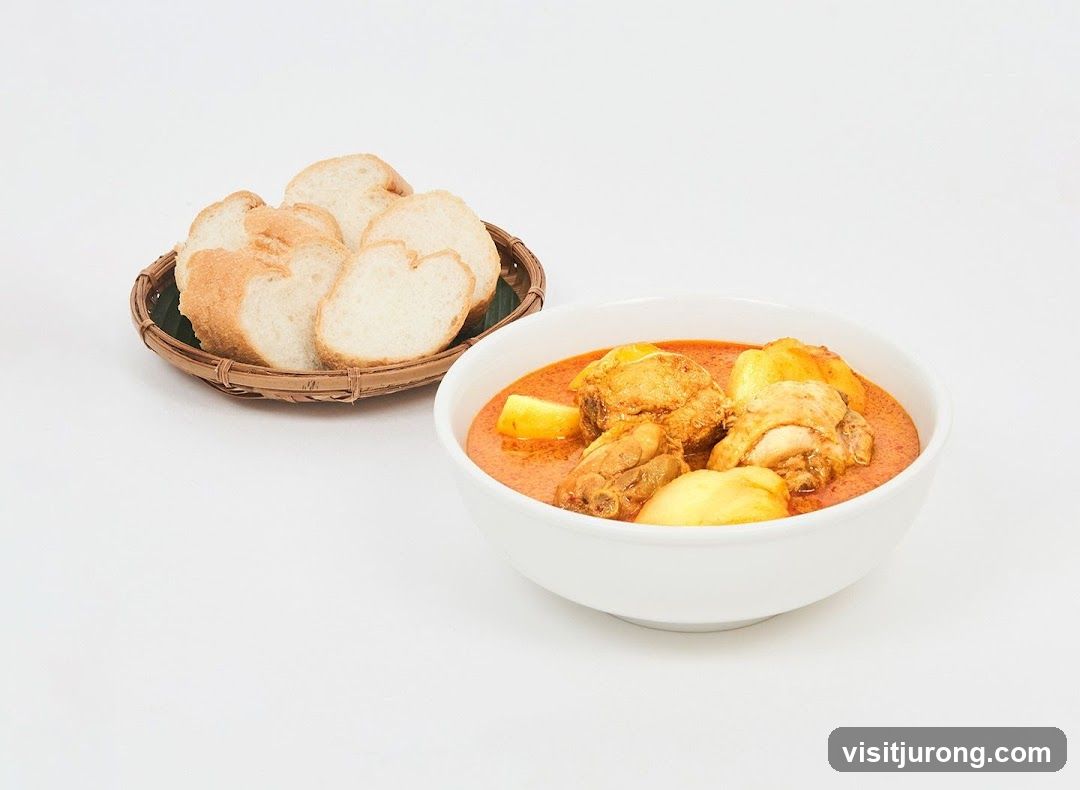 Chicken Curry with Bread