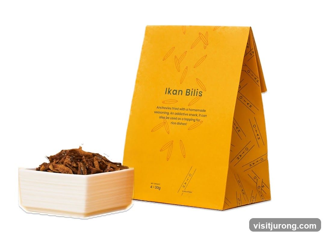 Ikan Bilis Snack Packaging