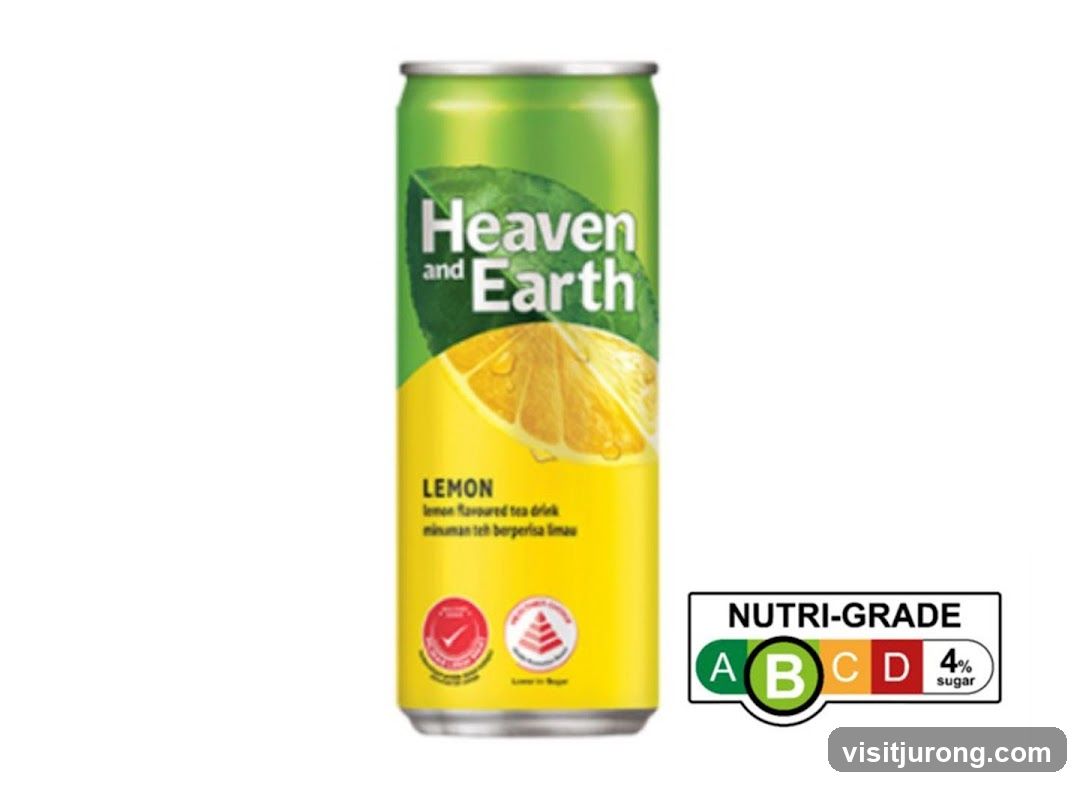 Heaven and Earth Lemon Flavoured Tea Drink