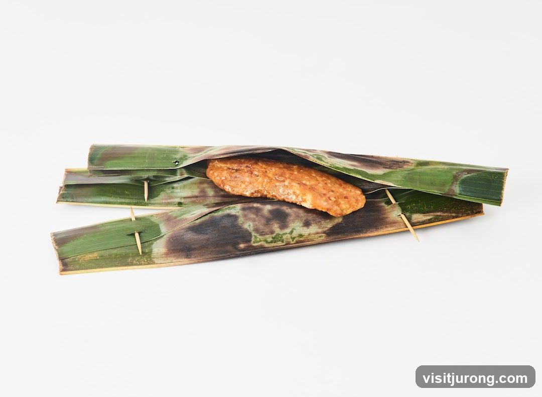 Grilled Fish Cake Wrapped in Banana Leaf