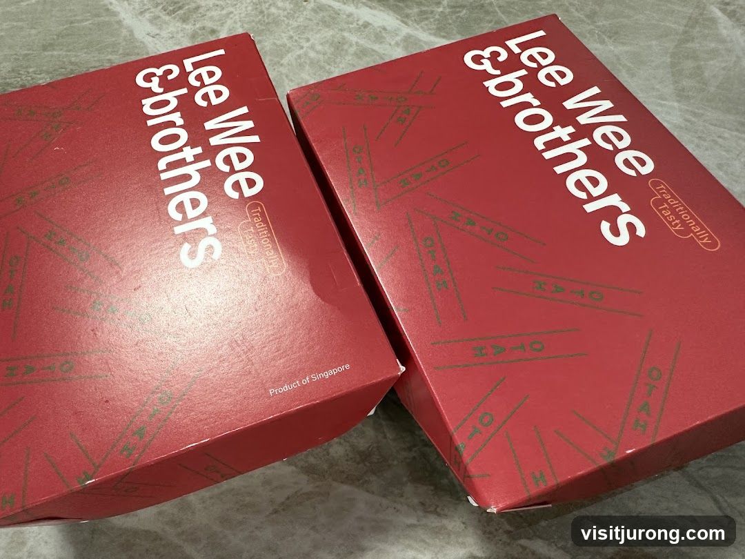 Lee Wee & Brothers Otah Boxes