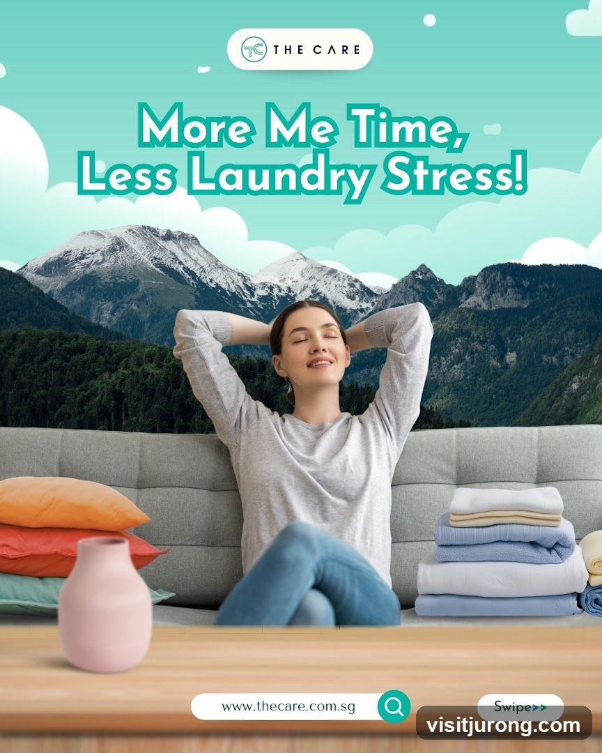 More Me Time, Less Laundry Stress!