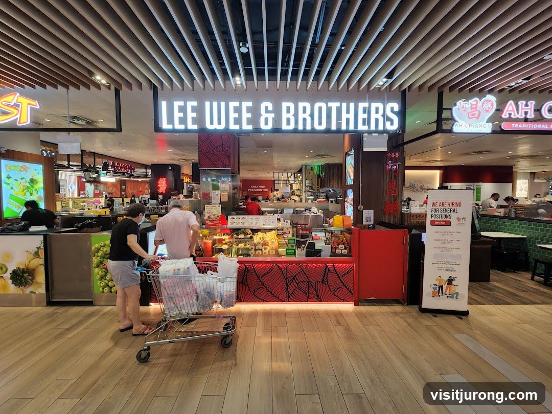 Food Stall Entrance