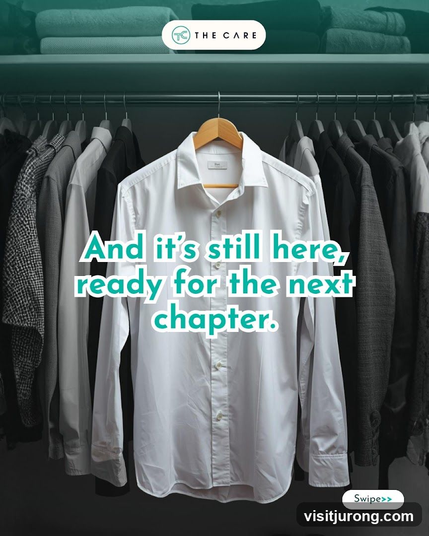 Wardrobe with a white shirt