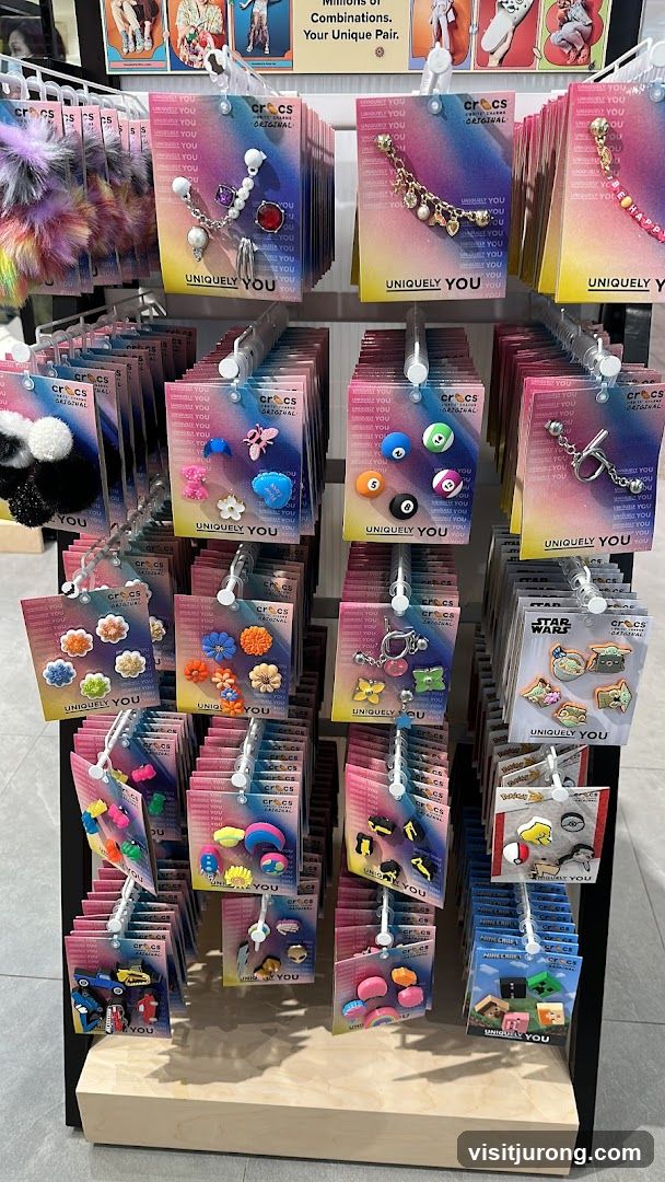 Crocs Charms Display