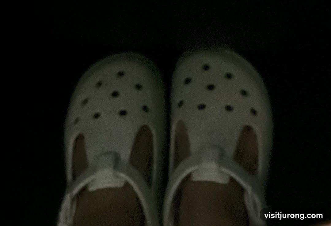 White Crocs