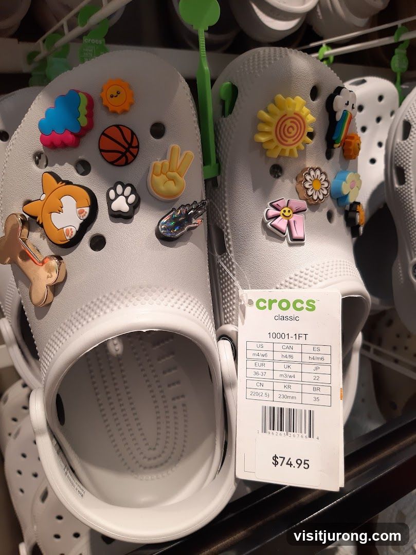 Crocs with Charms