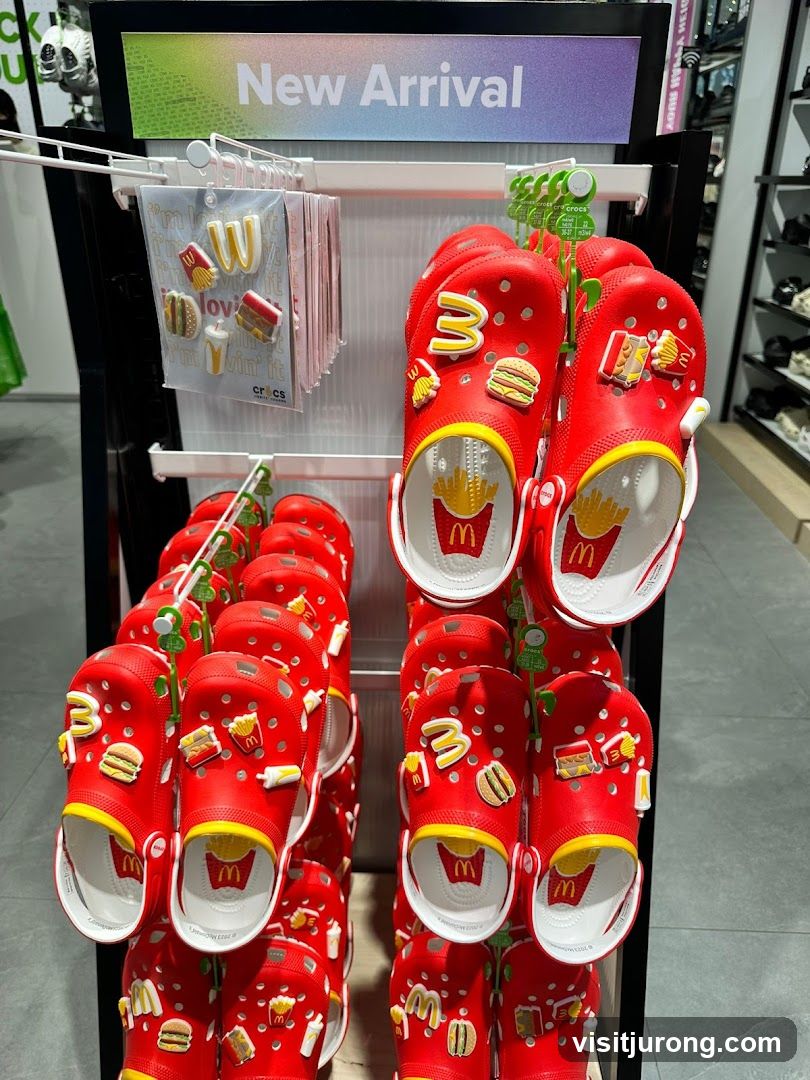 McDonald's Crocs Display