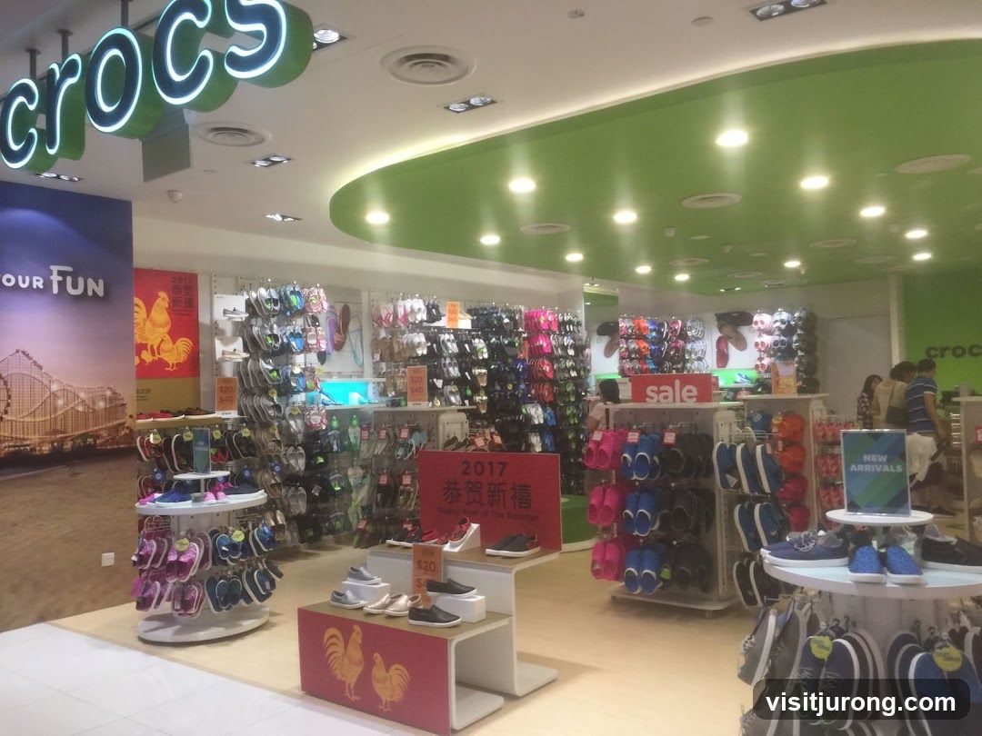 Crocs Store Interior