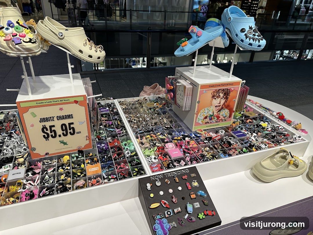 Jibbitz Charms Display