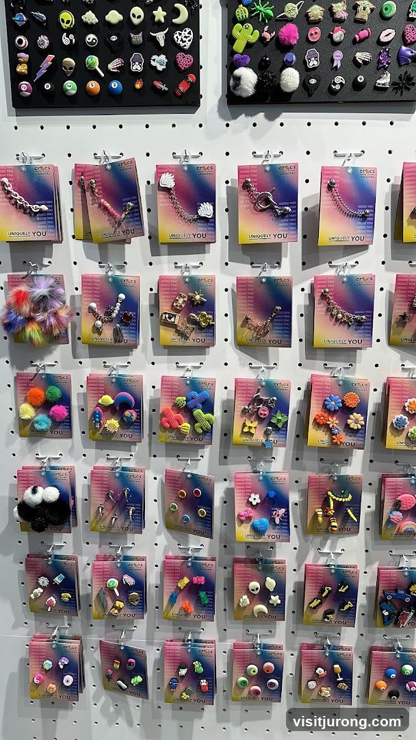 Charms and Accessories Display