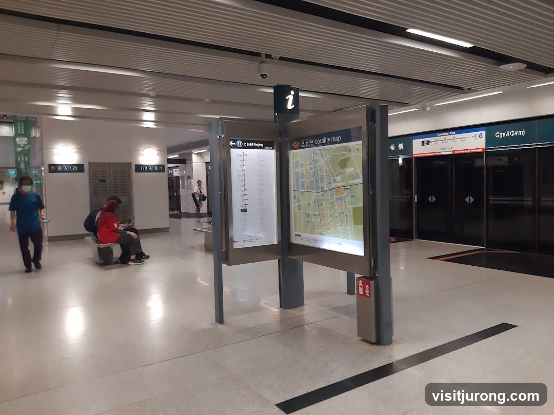 Subway Station Information Displays