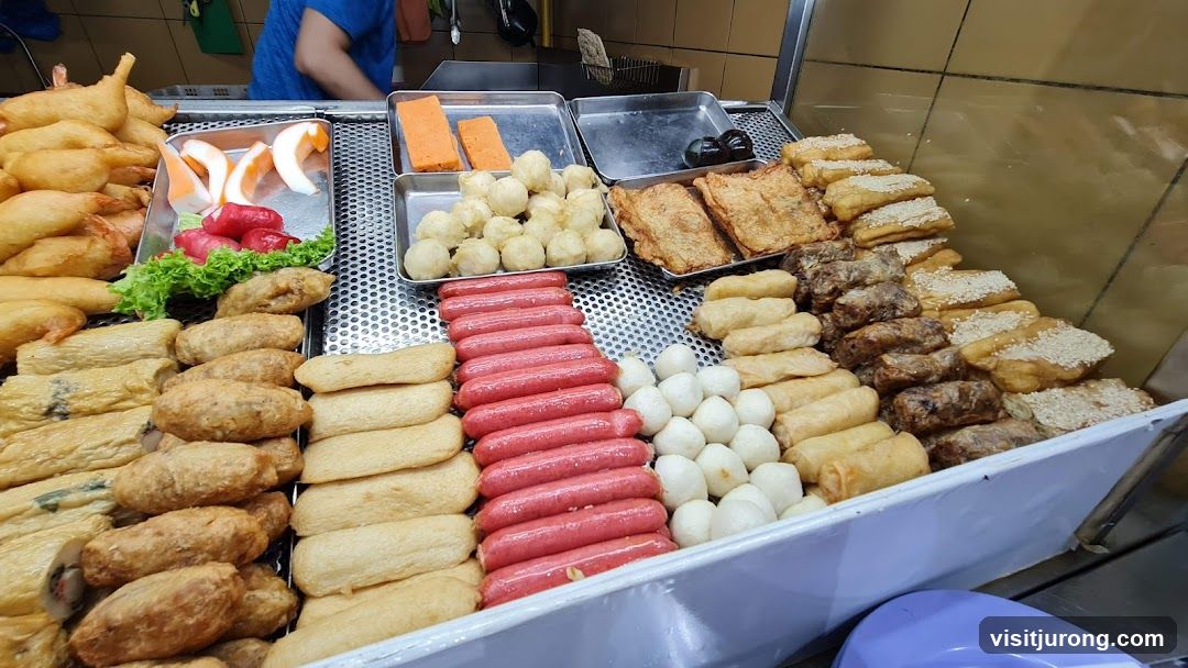 Assortment of Fried Foods