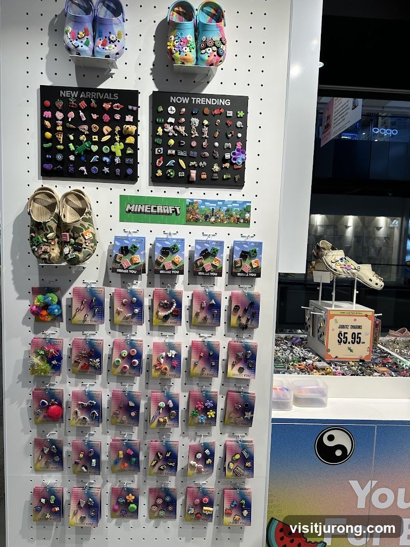 Shoe Charms Display