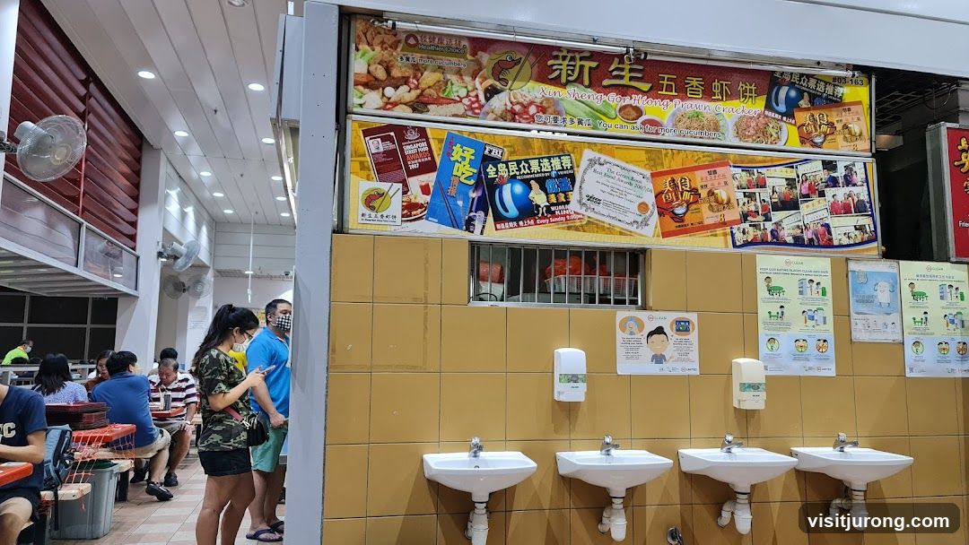 Food Stall Signage and Handwashing Station
