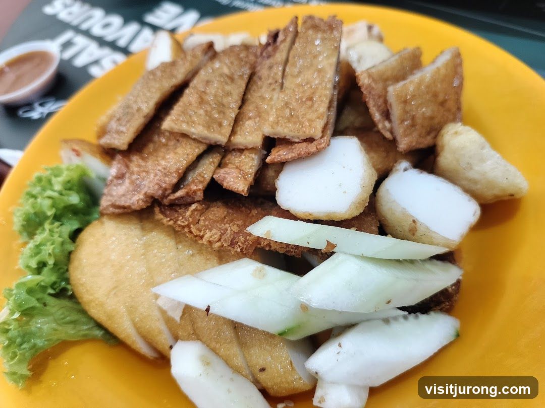 Fried Fish Cake Platter