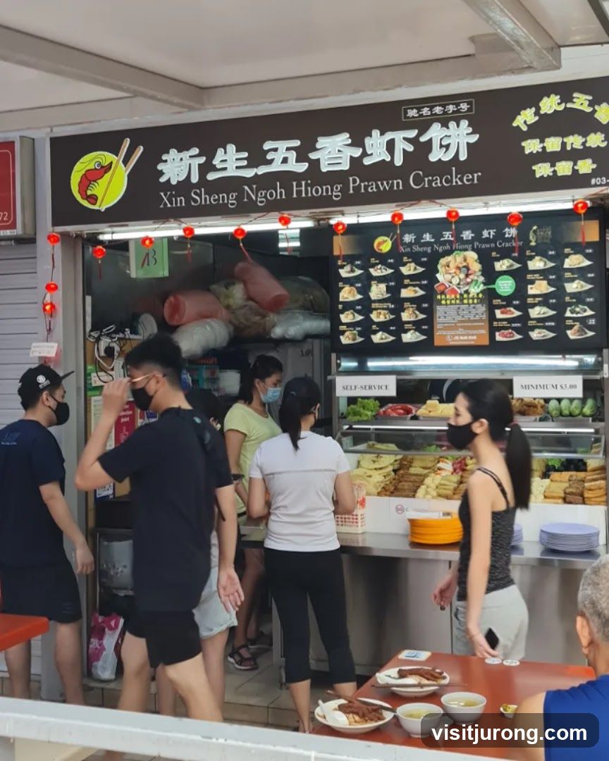 Xin Sheng Ngoh Hiong Prawn Cracker (新生五香虾饼)