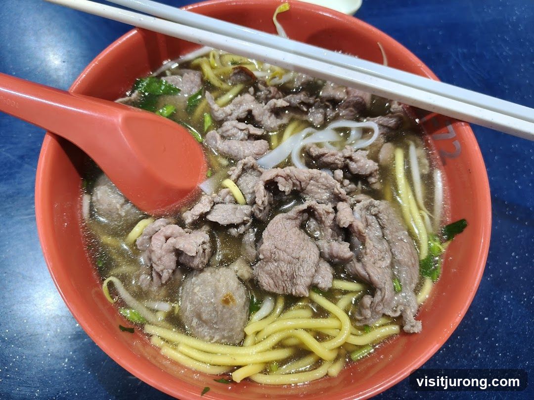 Beef noodle soup