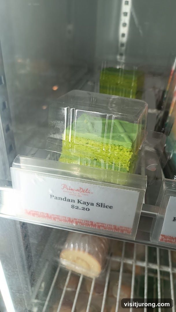 Pandan Kaya Slice