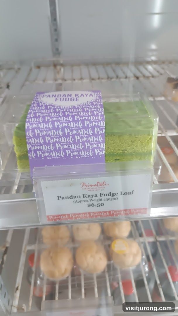 Pandan Kaya Fudge Loaf