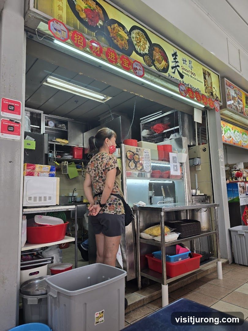 Penang Beef Noodle (from Beauty World)