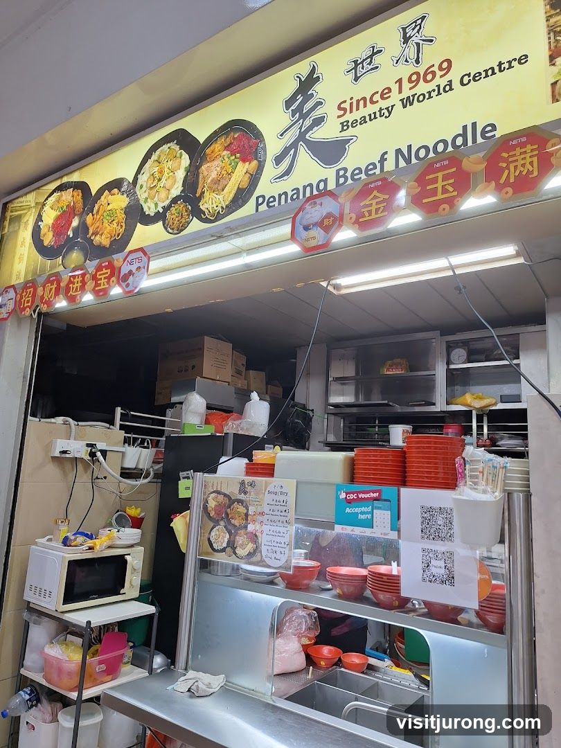 Penang Beef Noodle (from Beauty World)